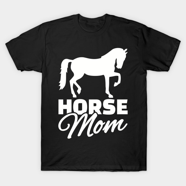 Horse Mom T-Shirt by Designzz